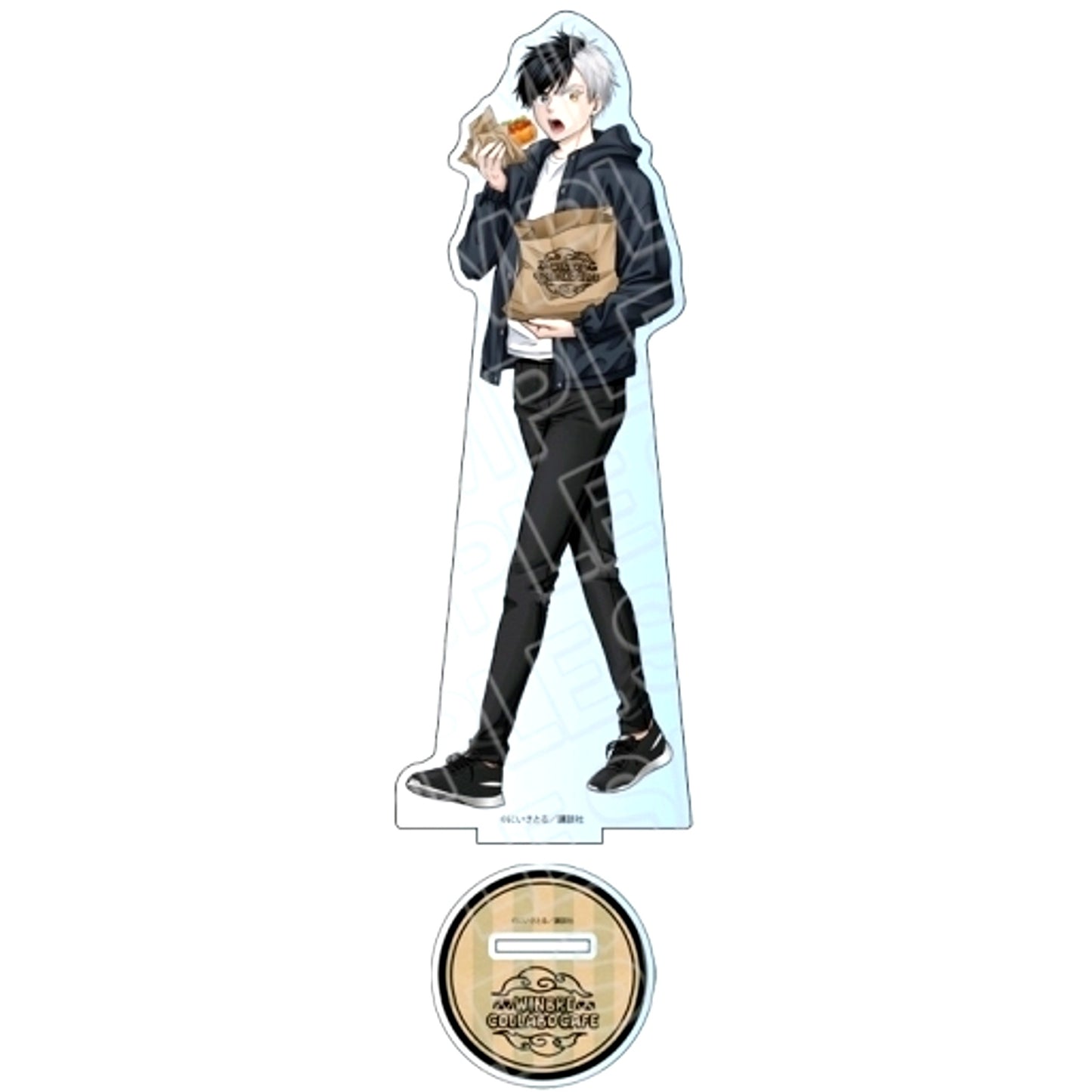 Haruka Sakura Cafe Ver. Huge Acrylic Stand Wind Breaker [USED]