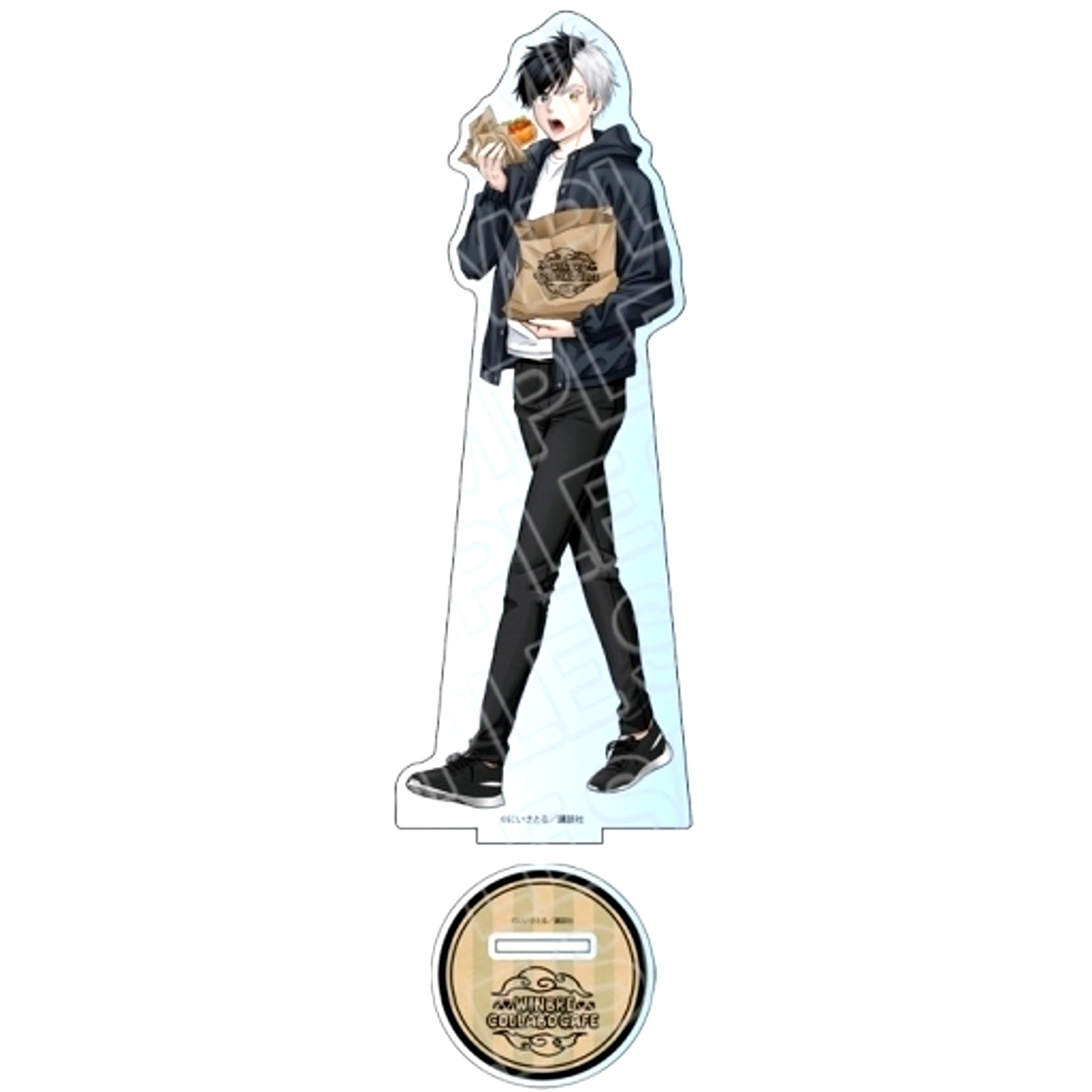 Haruka Sakura Cafe Ver. Huge Acrylic Stand Wind Breaker [USED]