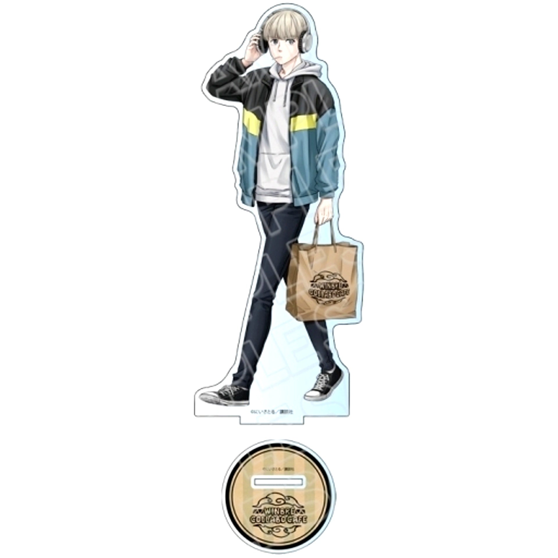 Ren Kaji Cafe ver. WIND BREAKER Big Acrylic Stand [USED]