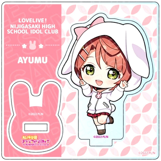 Ayumu Uehara Rabbit Chibi Ver. Mini Acrylic Stand Love Live! Nijigasaki High School Idol Club [USED]
