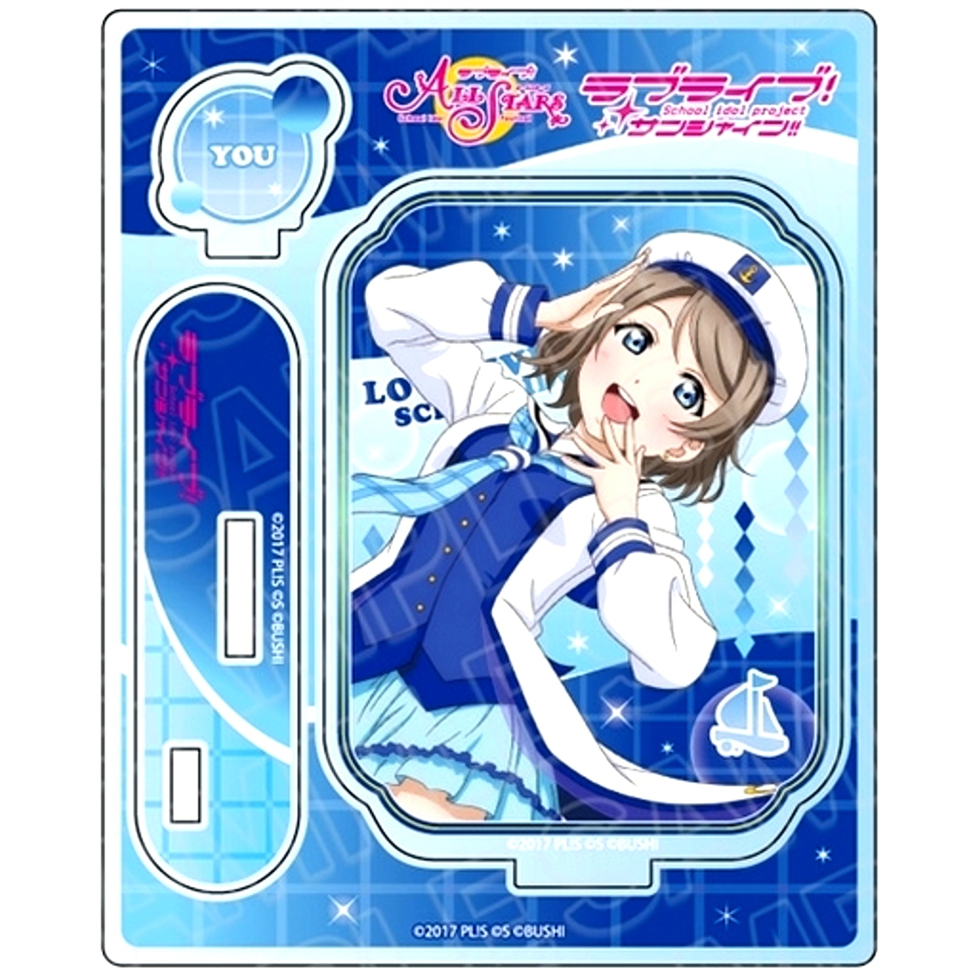 You Watanabe Mirai no Bokura wa Shitteru yo Ver. Acrylic Stand Love Live! School Idol Festival All Stars [USED]