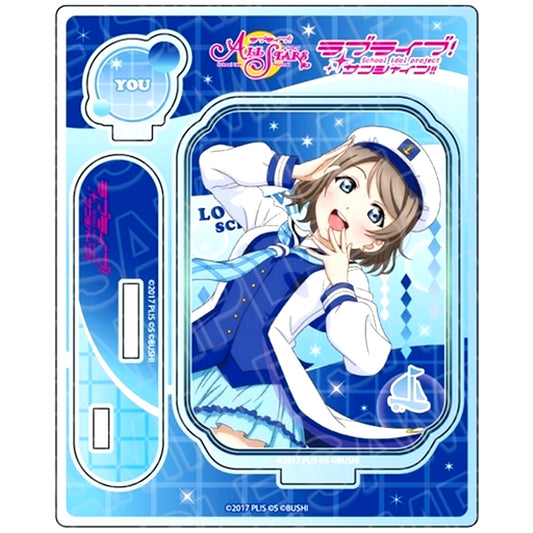 You Watanabe Mirai no Bokura wa Shitteru yo Ver. Acrylic Stand Love Live! School Idol Festival All Stars [USED]