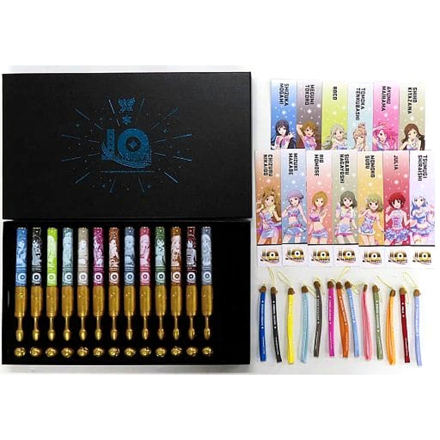 THE IDOLM@STER Million Live! Fairy 10thLIVE Ver. Set of 13 Official Concert Light [USED]
