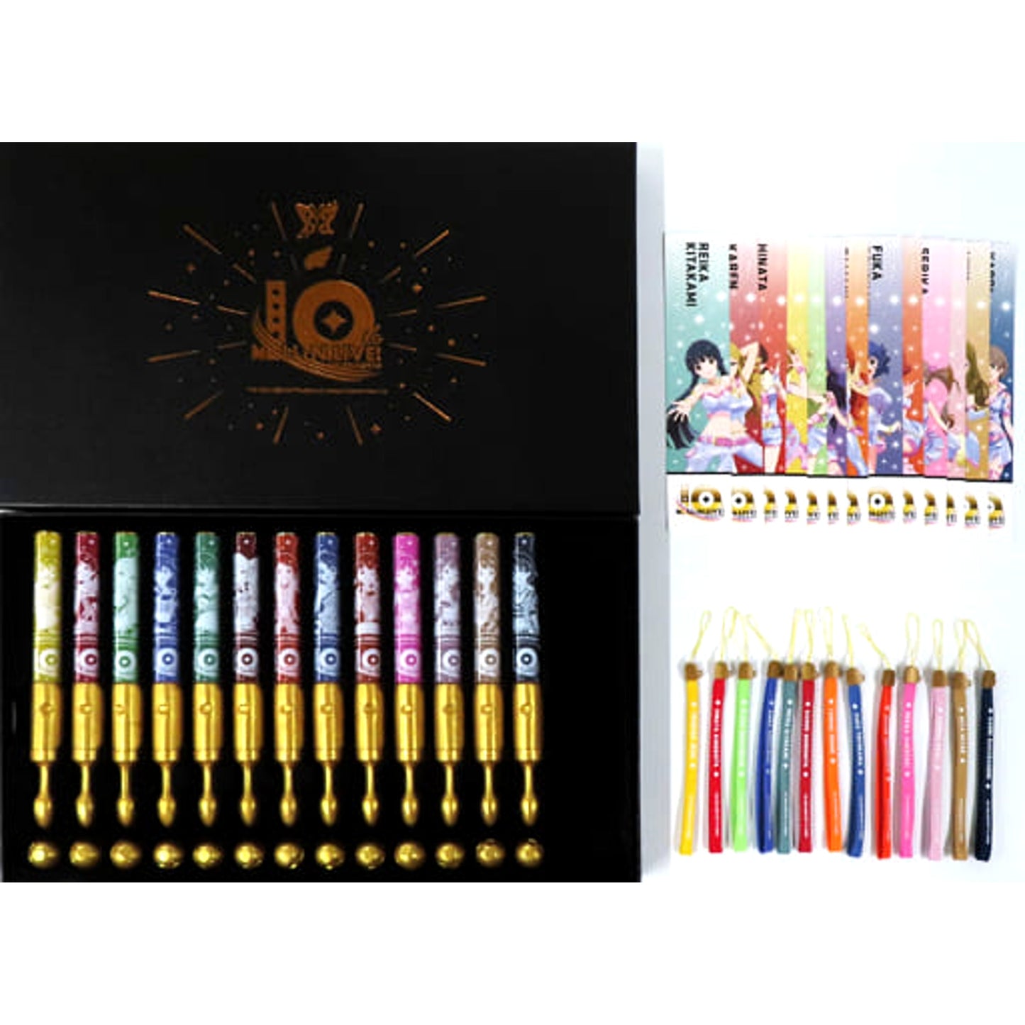 THE IDOLM@STER Million Live! Angel 10thLIVE Ver. Set of 13 Official Concert Light [USED]