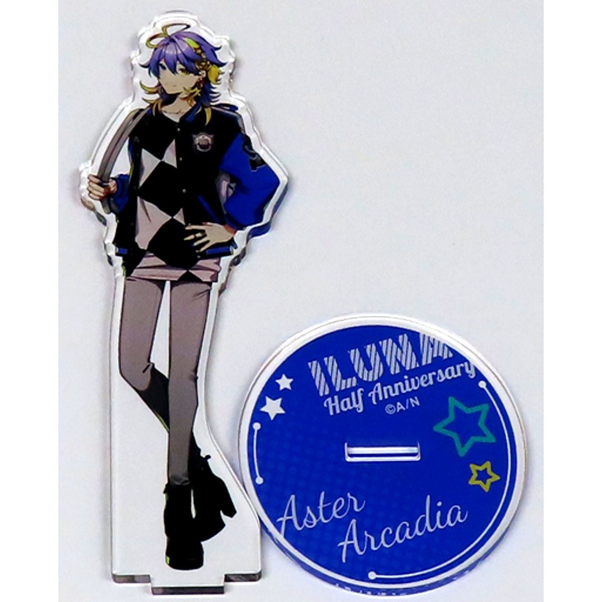 Aster Arcadia ILUNA Acrylic Stand Virtual YouTuber Nijisanji [USED]