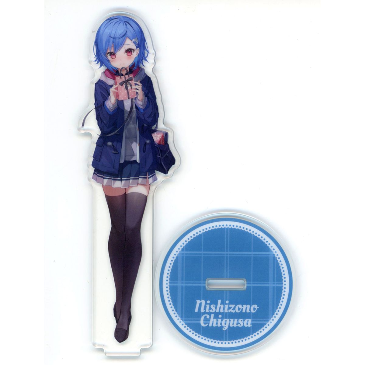 Nishizono Chigusa Acrylic Stand Virtual YouTuber Nijisanji Nijisanji Valentine 2023 [USED]