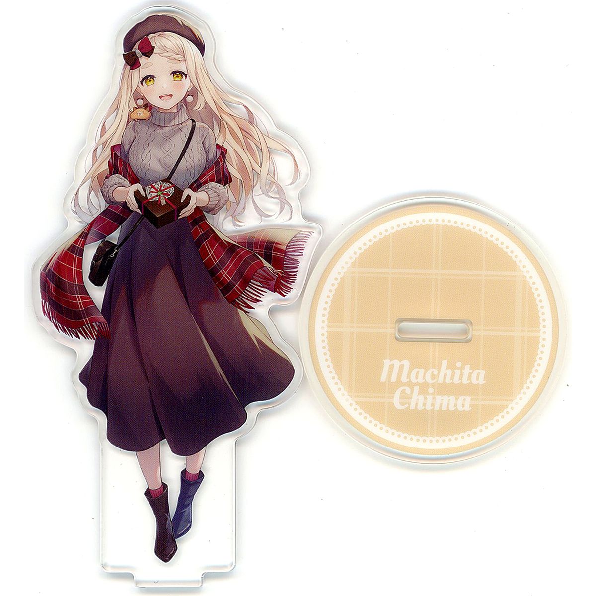 Machita Chima Virtual YouTuber Nijisanji Acrylic Stand Valentine 2023 [USED]