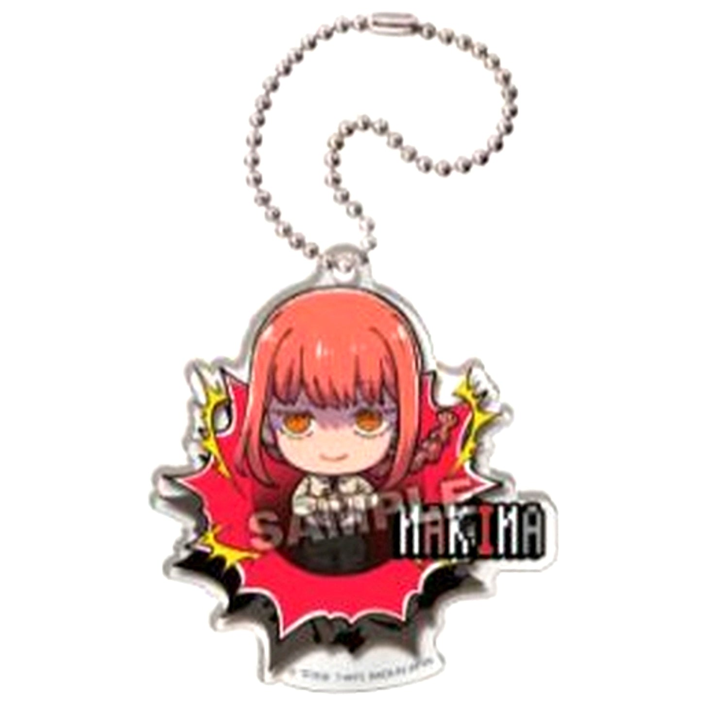 Makima Buchimasu! Chainsaw Man Daily Life Acrylic Keychain [USED]