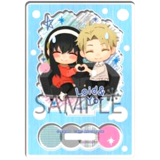 Loid Forger, Yor Forger Pepakura SPY x FAMILY HOME TIME Trading Acrylic Stand [USED]