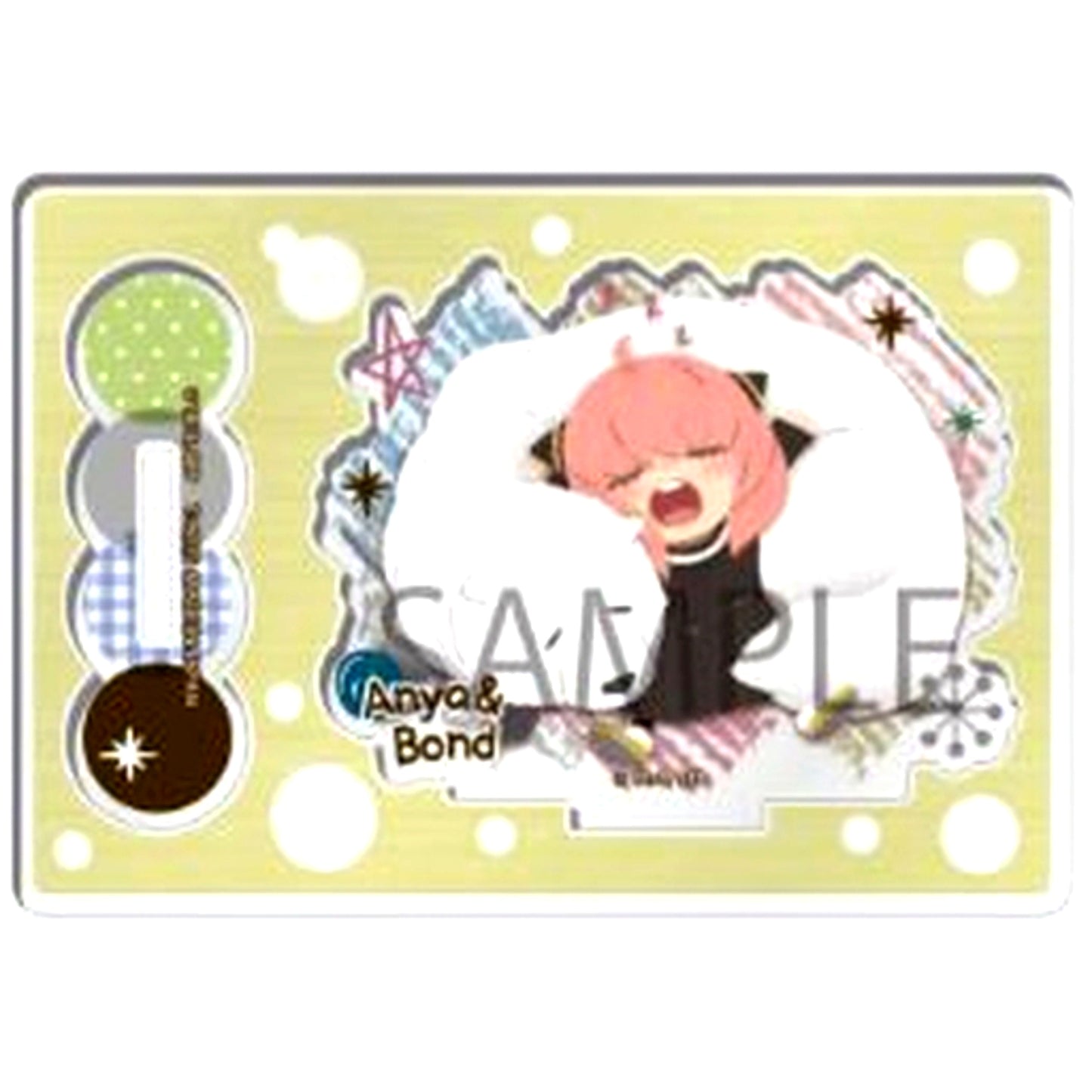 Anya & Bond 1 Papercraft Trading Acrylic Stand Spy x Family HOME TIME [USED]
