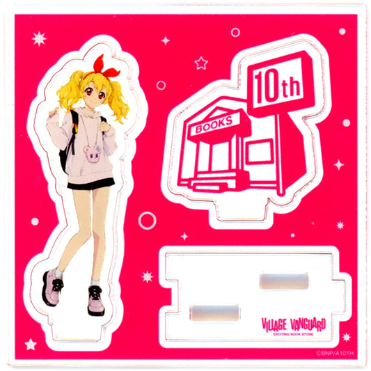 Ichigo Hoshimiya Twintails Mini Diorama Character Stand All Aikatsu! x Village Vanguard Vol. 4/5 [USED]