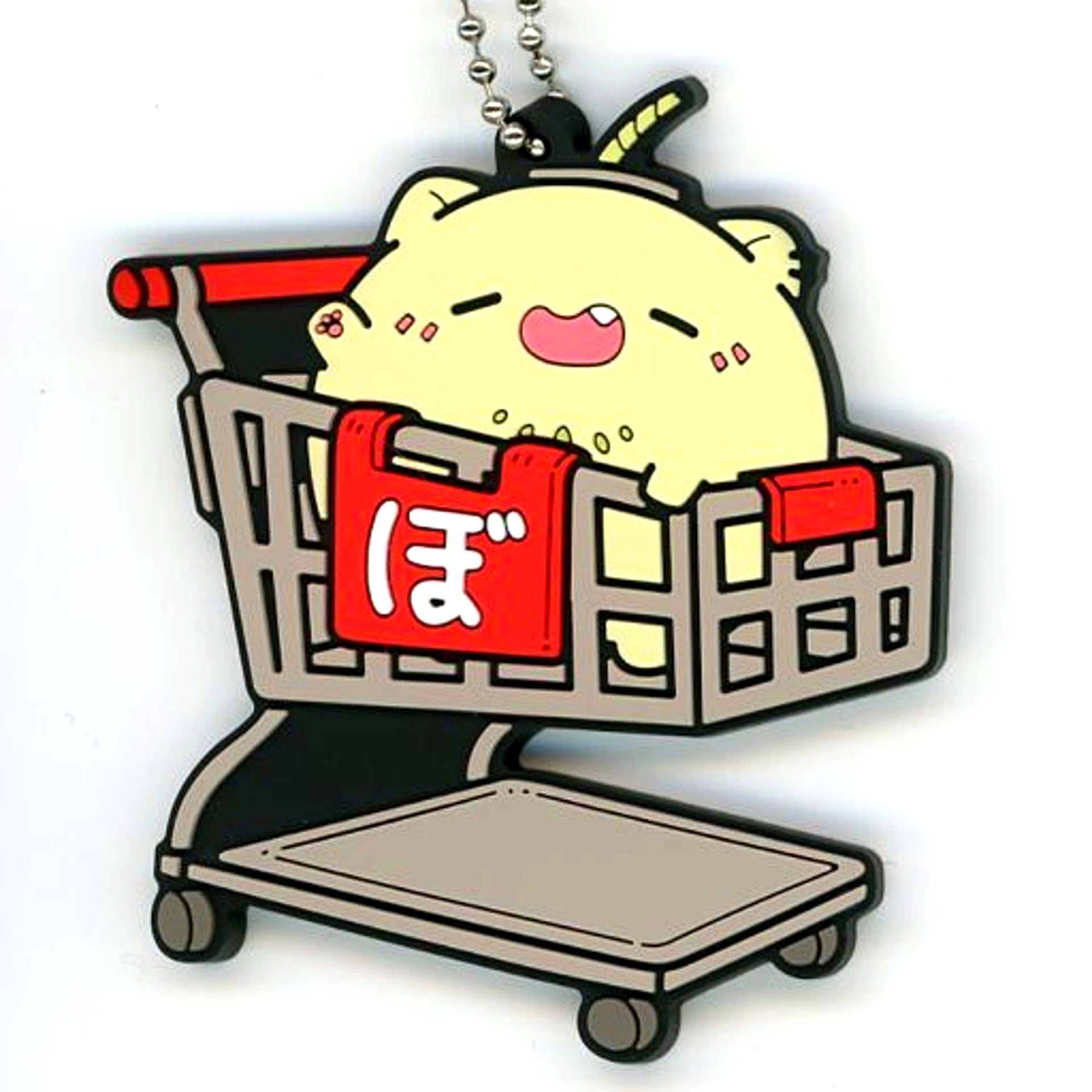 SSRB Shopping Cart Shishiro Botan hololive Rubber Keychain Activity 2nd Anniversary [USED]