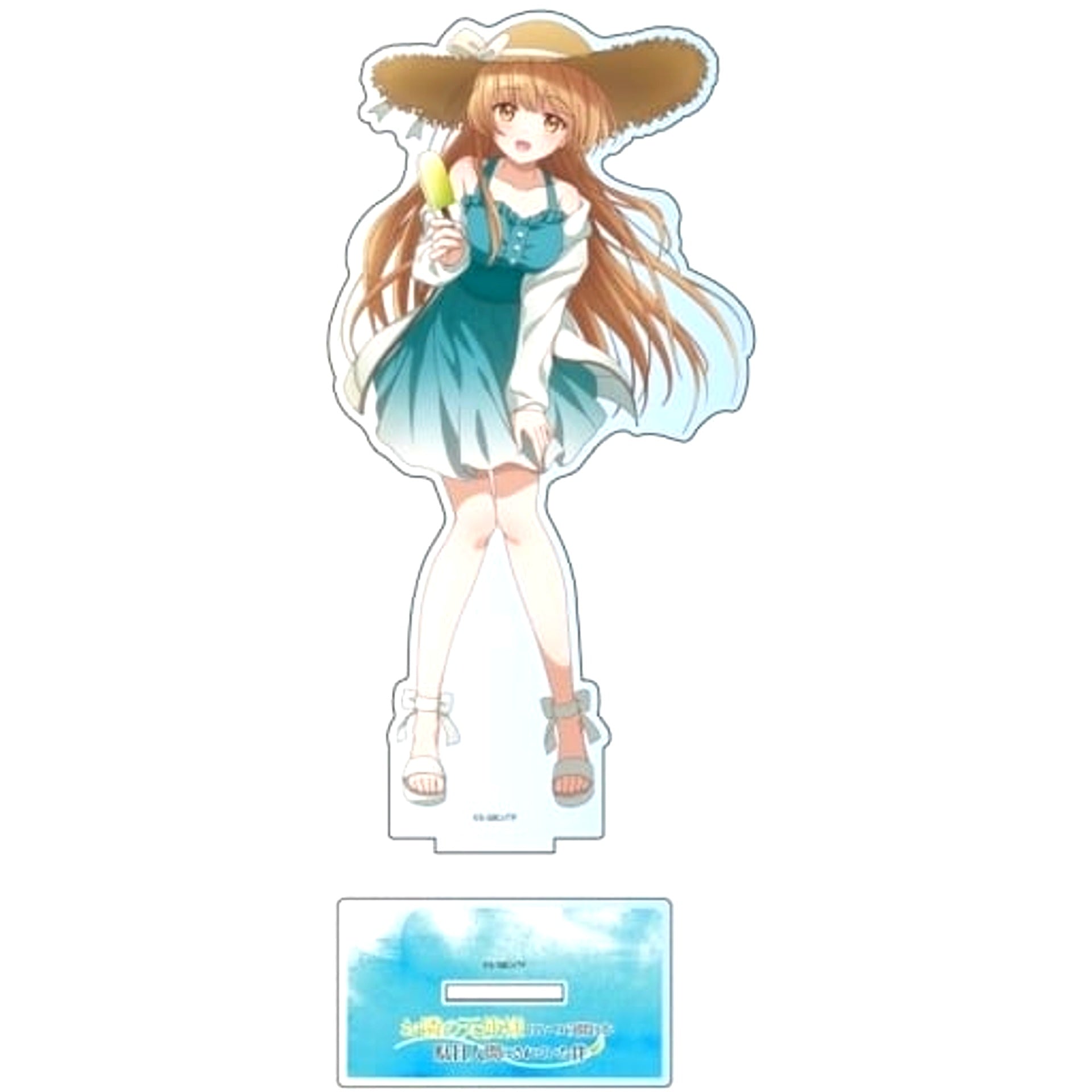 Mahiru Shiina The Angel Next Door Spoils Me Rotten One-Piece Dress Newly Drawn BIG Acrylic Stand [USED]