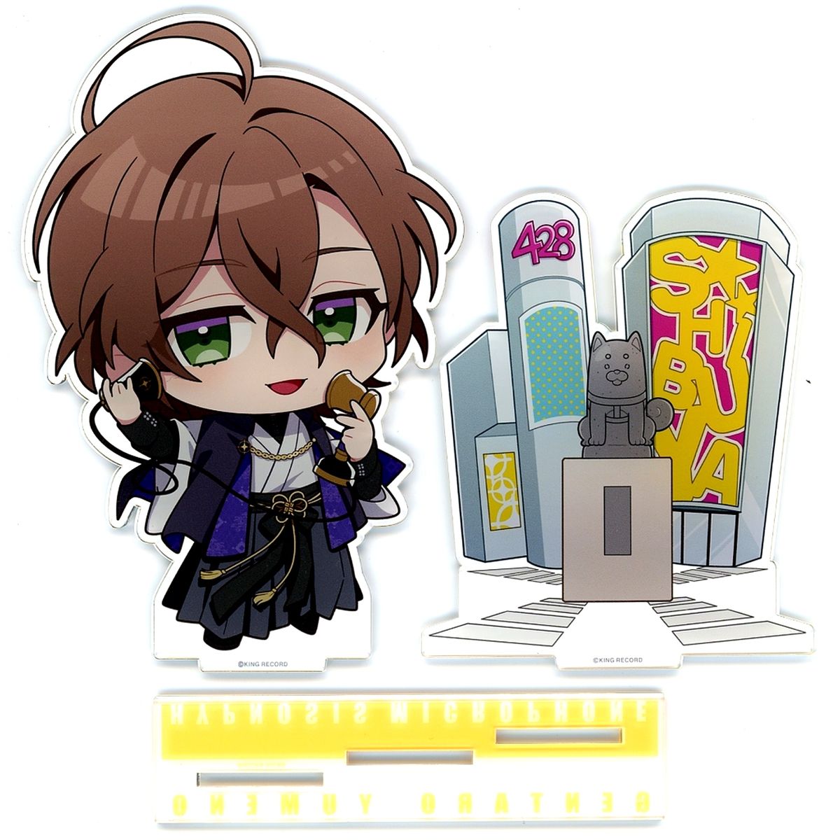 Gentaro Yumeno Hypnosis Mic: Division Rap Battle Big Acrylic Stand Shibuya Division x RAYARD MIYASHITA PARK [USED]