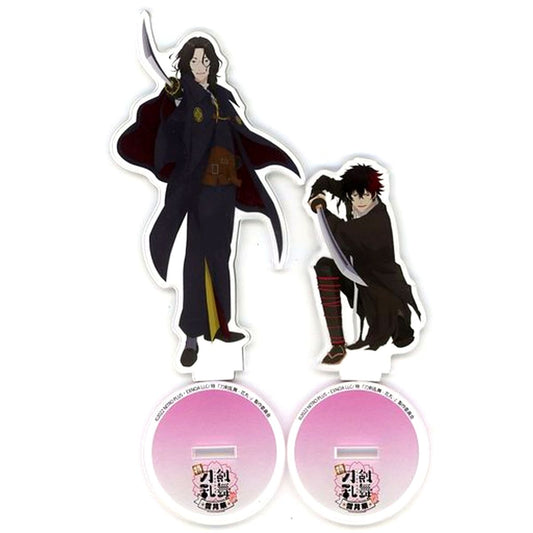 Nankaitarou Chouson and Hizen Tadahiro Toku: Touken Ranbu Hanamaru Setsugetsuka Acrylic Stand Only from Blu-ray DVD Toku: Touken Ranbu Hanamaru Setsugetsuka Hizen Tadahiro and Nankaitarou Chouson Original Acrylic Stand 2 Piece Set First Production Limited
