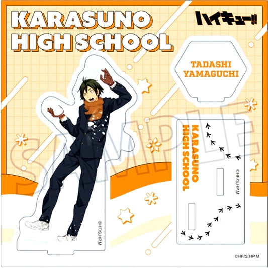 Tadashi Yamaguchi Snowball Fight Acrylic Stand Haikyu!! To The Top [USED]