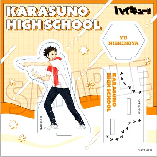 Yu Nishinoya Snowball Fight Acrylic Stand Haikyu!! TO THE TOP [USED]