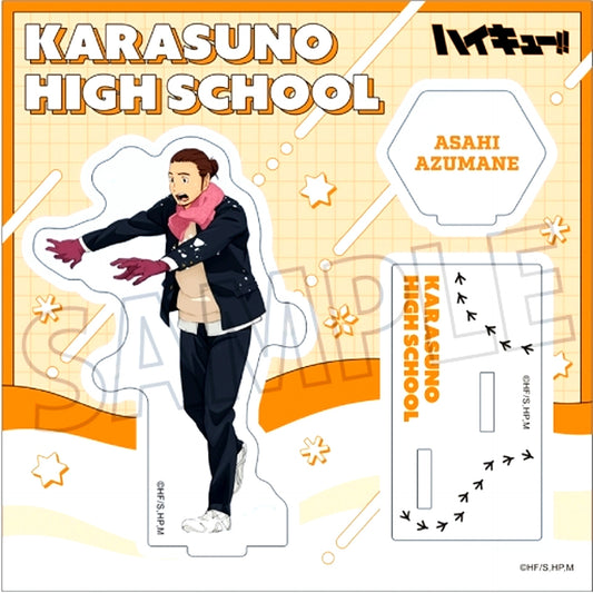Asahi Azumane Snow Fight Acrylic Stand Haikyu!! To The Top [USED]