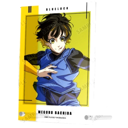 Meguru Bachira Character Visual Double Acrylic Panel Blue Lock [USED]