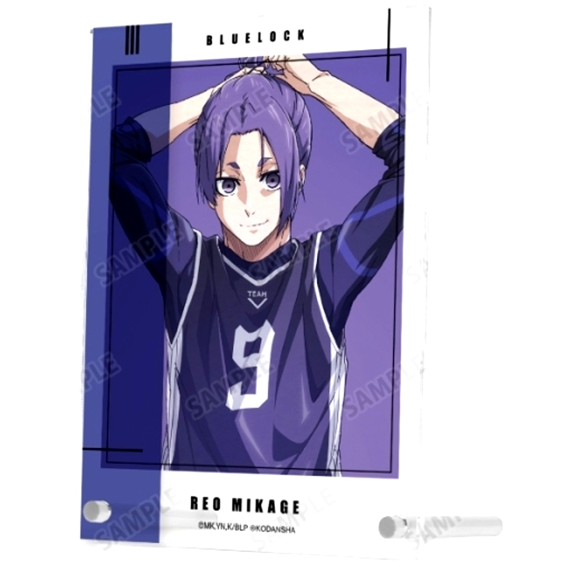Reo Mikage Character Visual Double Acrylic Panel Blue Lock [USED]
