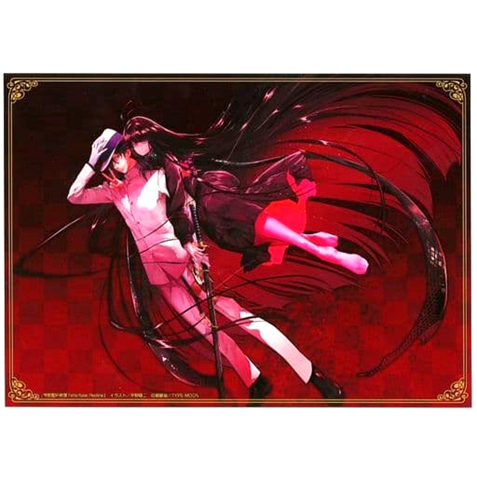 Ryoma Sakamoto Rider & Oryo Fate/type Redline Acrylic Plate Comic Vol.4 Animate Limited Set Included Bonus [USED]