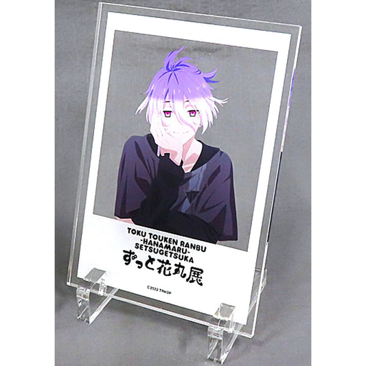 Minamoto Kiyomaro Toku: Touken Ranbu Hanamaru Setsugetsuka Original Acrylic Plate Zutto Hanamaru Exhibition [USED]