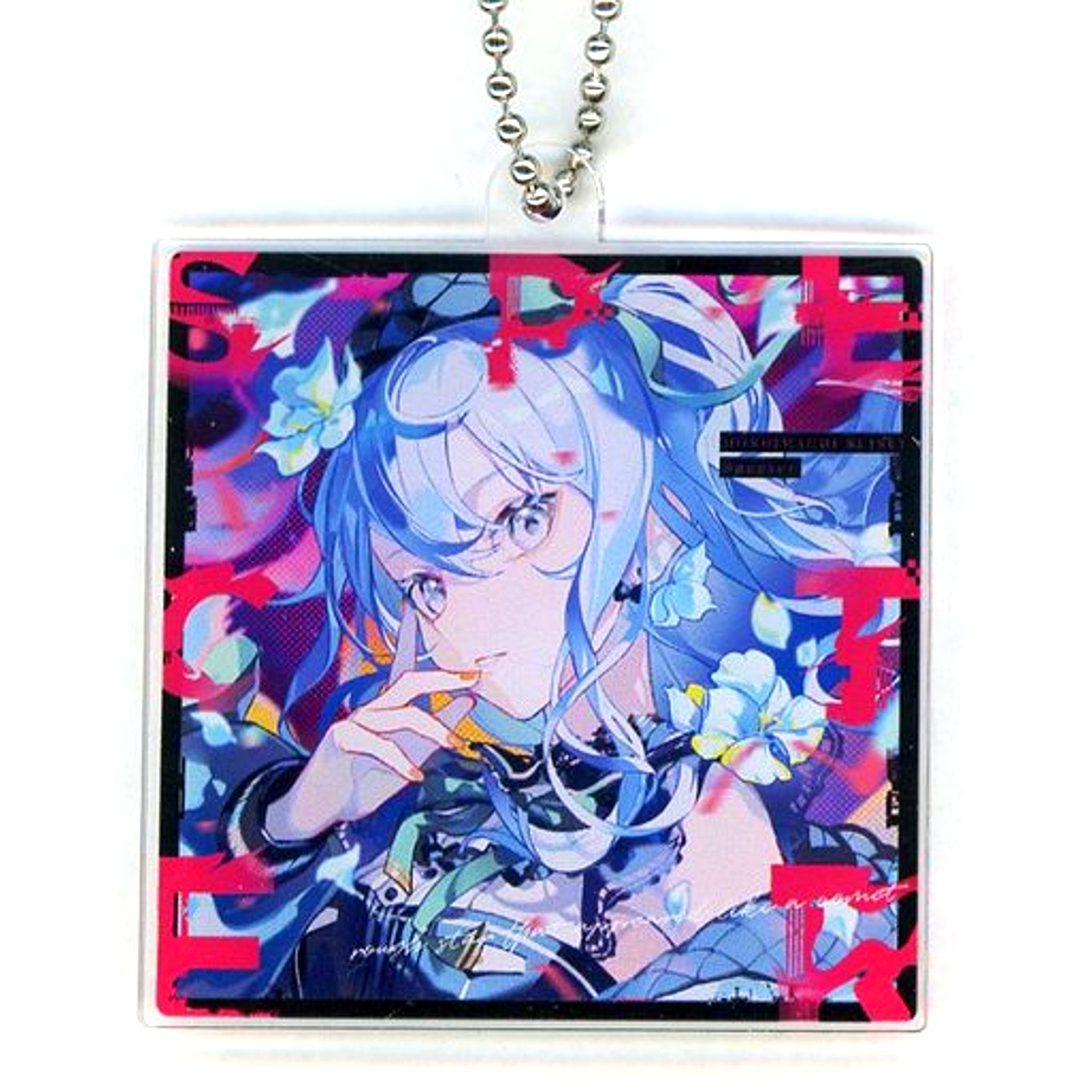 Hoshimachi Suisei Hololive Acrylic Keychain CD Specter AmiAmi Purchase Bonus [USED]