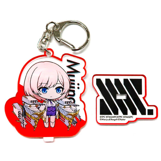 Mujina Normal Keychain with SD Character Acrylic Stand SSSS.Gridman & SSSS.Dynazenon x Azur Lane [USED]