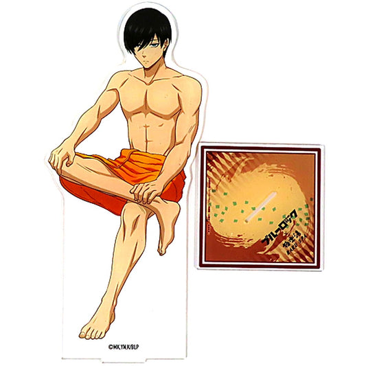 Rin Itoshi Blue Lock Big Acrylic Stand Bath Day Ver. Gokurakuyu RAKU SPA Egoists' Furo Lock Online Shop Limited [USED]