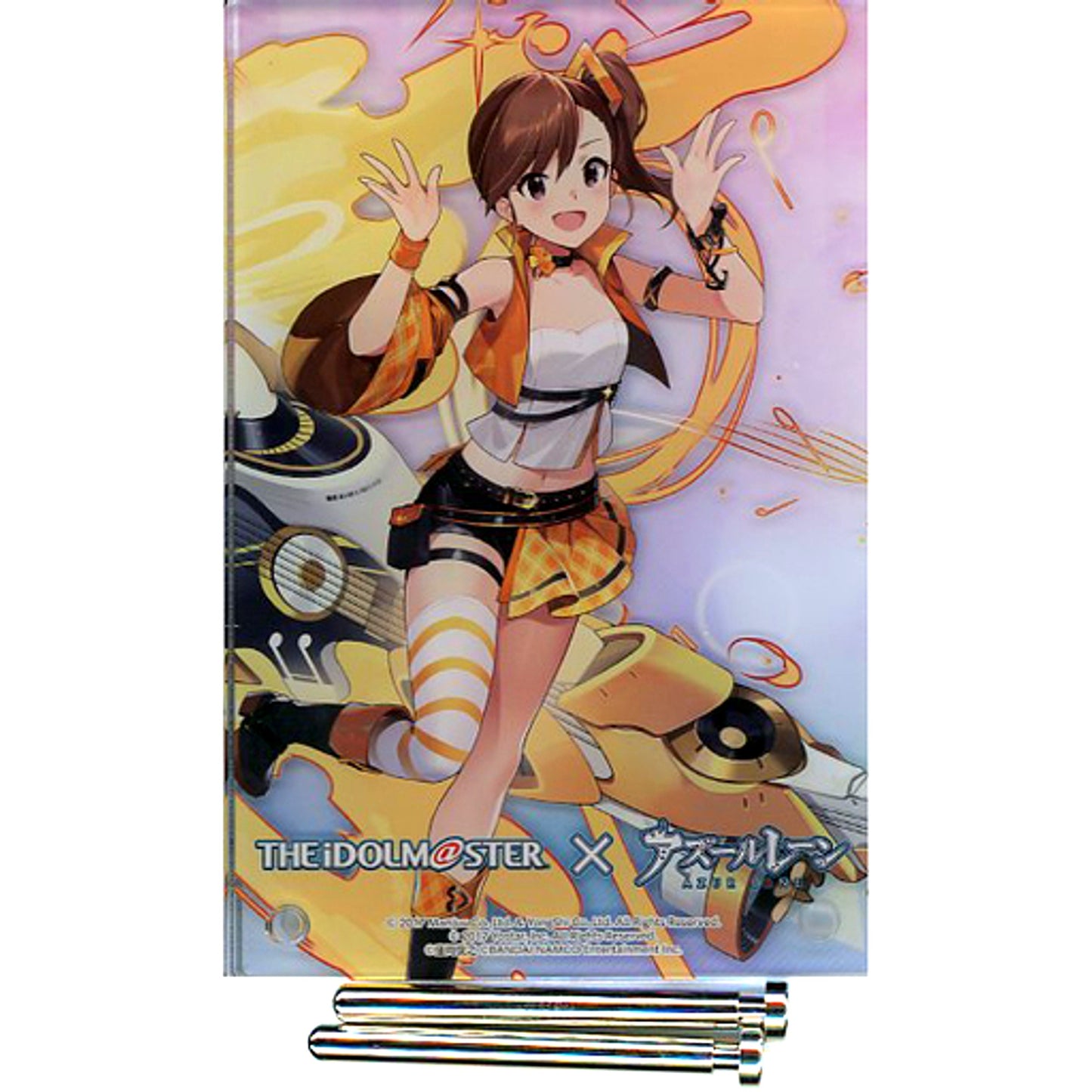 Mami Futami THE IDOLM@STER x Azur Lane Official Acrylic Shadow Box [USED]