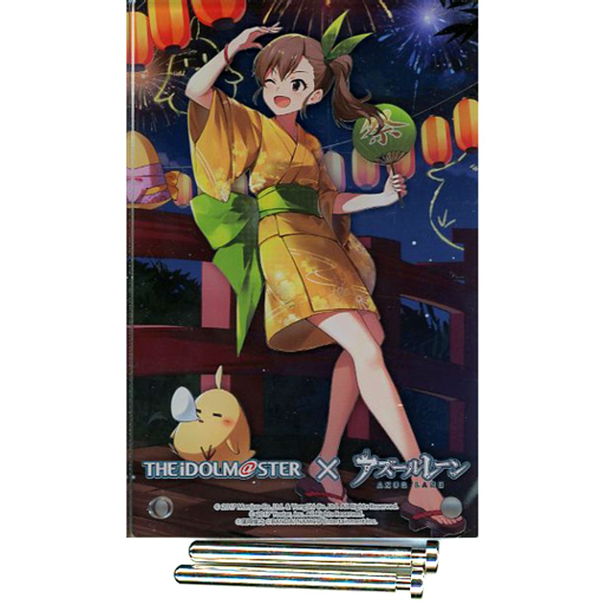 Mami Futami THE IDOLM@STER Sexy Festival! ver. Official Acrylic Item x Azur Lane [USED]