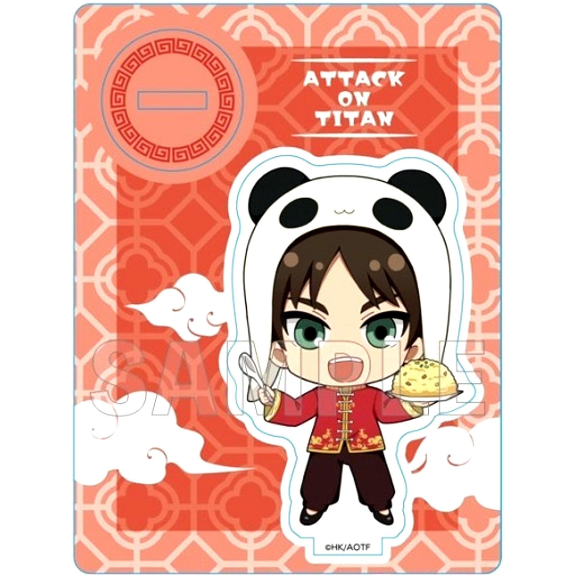 Eren Yeager China ver. Attack on Titan Mini Character Stand [USED]