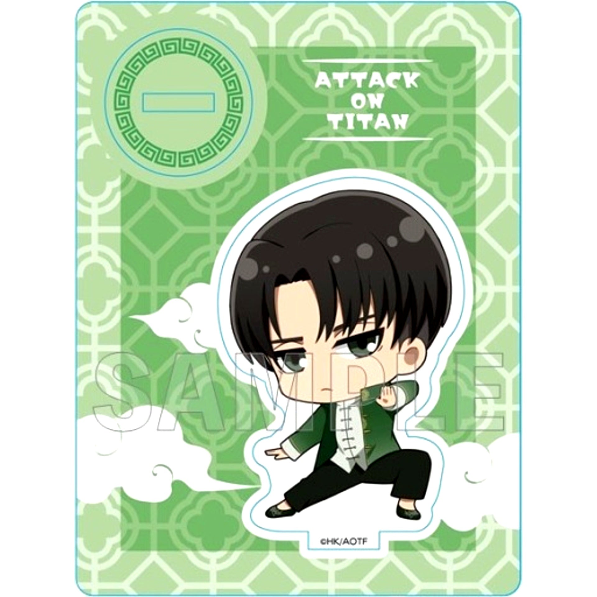 Levi China ver Attack on Titan Mini Character Stand [USED]