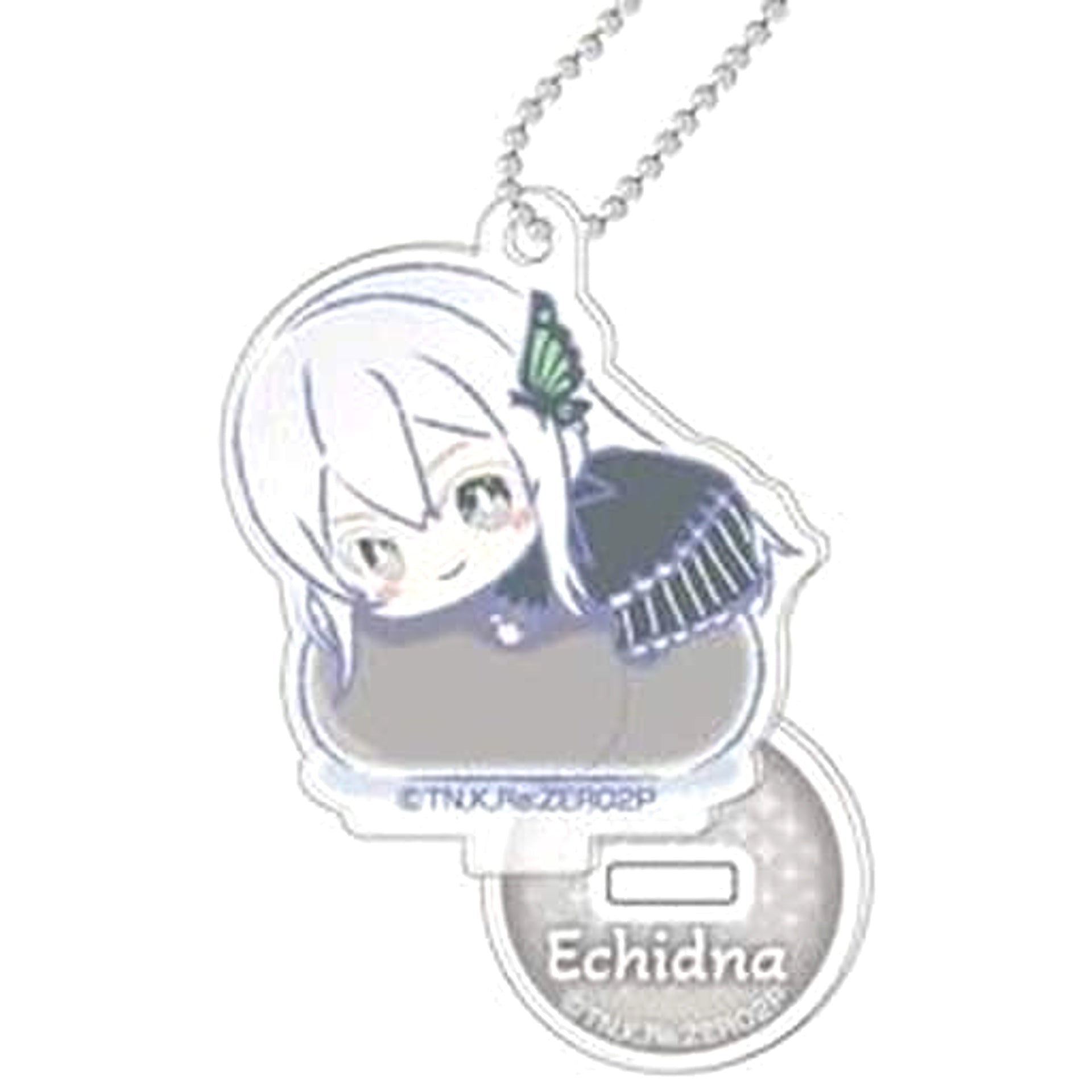 Re:ZERO -Starting Life in Another World- Echidna A Hagumeets Stand Mini Acrylic Keychain Keychains [USED]