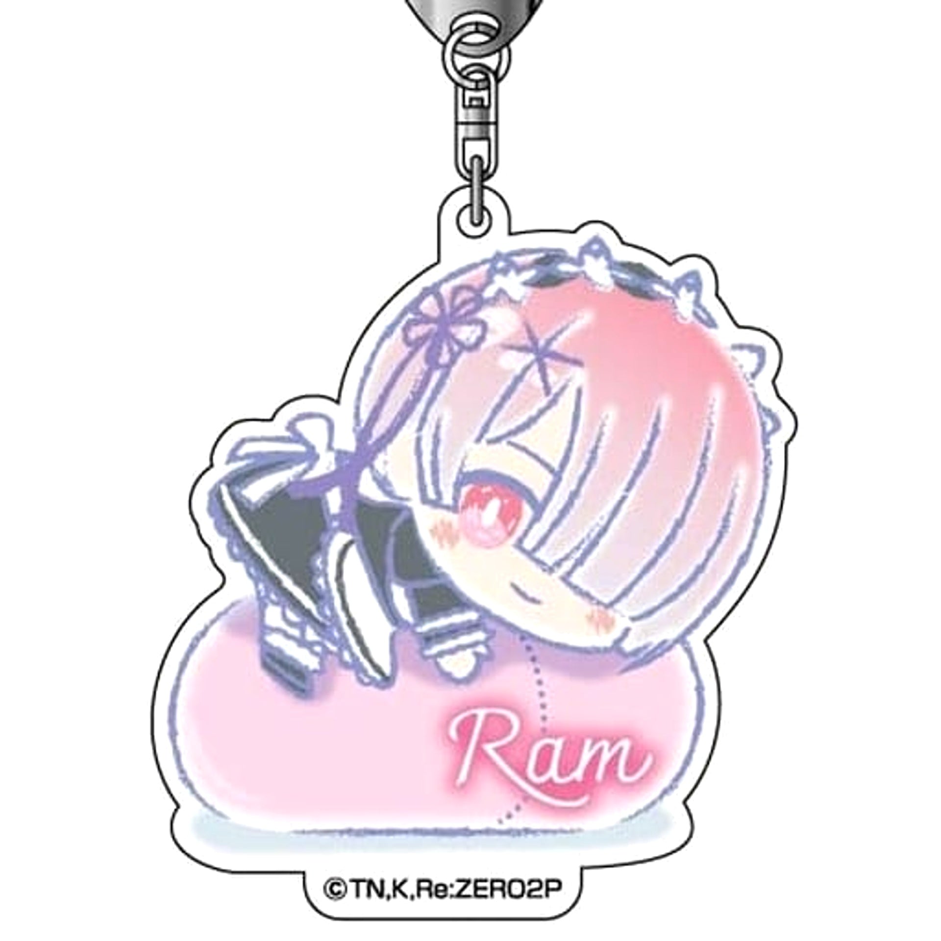 Re:ZERO -Starting Life in Another World- Ram A 05 Hagumeets Acrylic Keychain Keychains [USED]