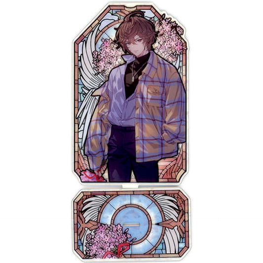 Granblue Fantasy Sandalphon Stained Glass Acrylic Stand Granblue Fantasy Fest 2022-2023 Exclusive Acrylic Stands [USED]
