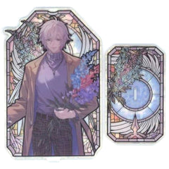 Granblue Fantasy Lucifer Stained Glass Acrylic Stand Granblue Fantasy Fest 2022-2023 Exclusive Acrylic Stands [USED]