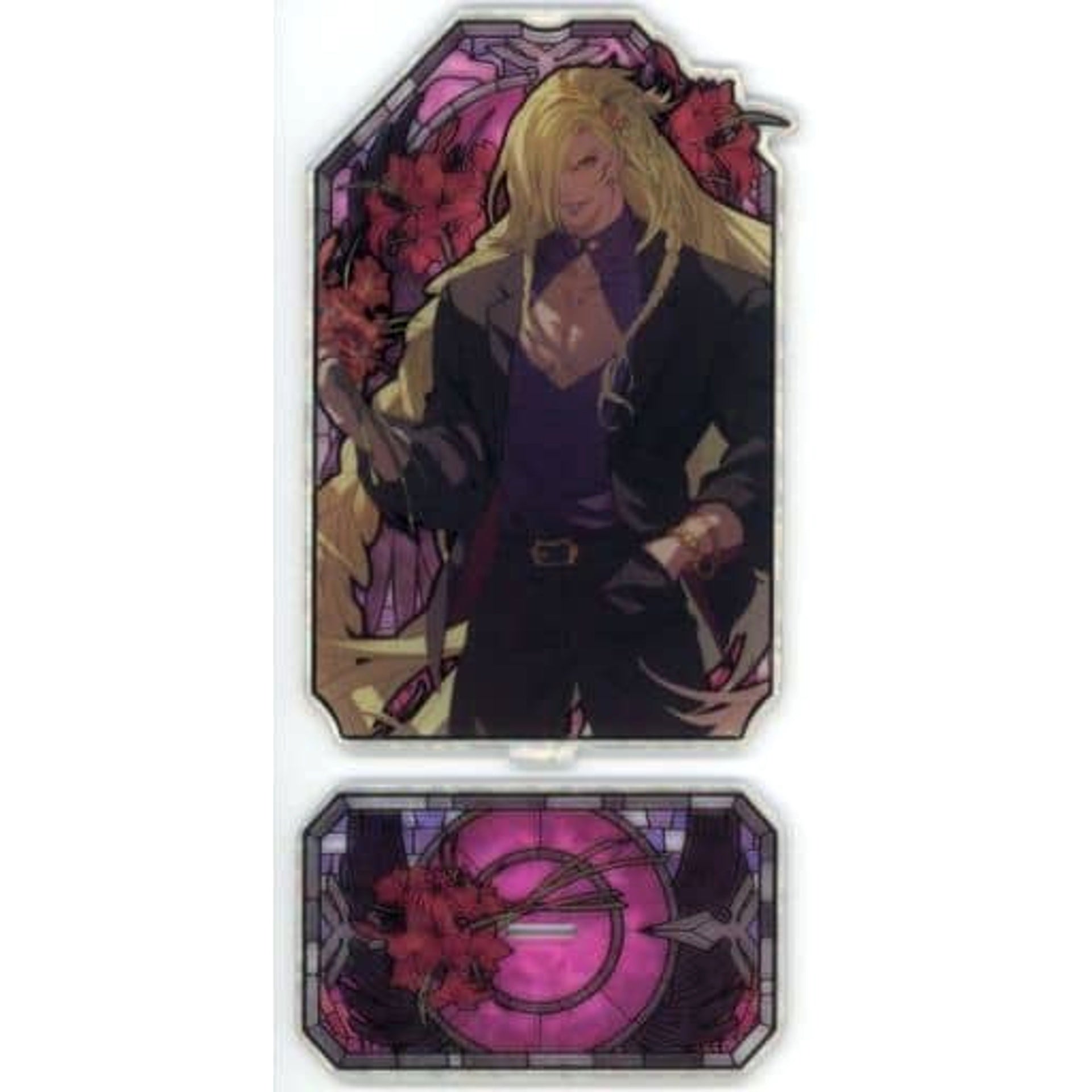 Granblue Fantasy Beelzebub Stained Glass Acrylic Stand Granblue Fantasy Fest 2022-2023 Exclusive Acrylic Stands [USED]