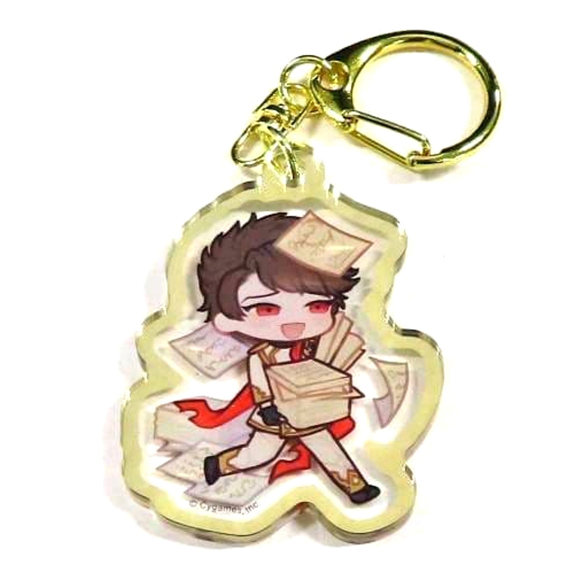 Granblue Fantasy Belial Reversible Acrylic Keychain Granblue Fantasy Fest 2022-2023 Exclusive Keychains [USED]