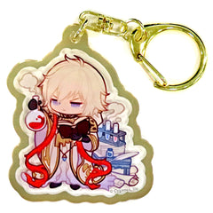 Granblue Fantasy Lucilius Reversible Acrylic Keychain Granblue Fantasy Fest 2022-2023 Exclusive Keychains [USED]