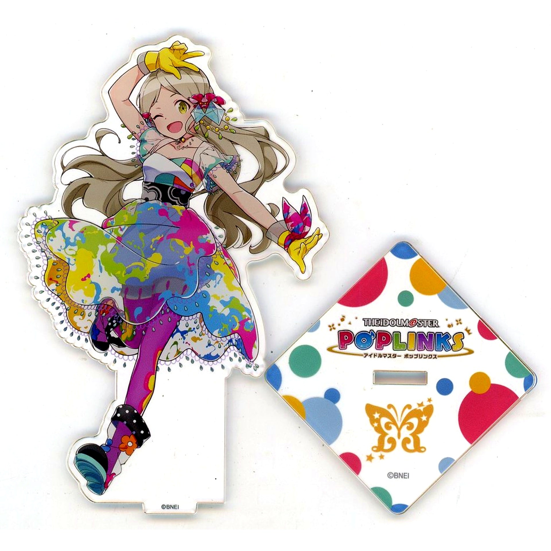 Roco Michiko Handa THE IDOLM@STER POPLINKS Official Acrylic Stand [USED]