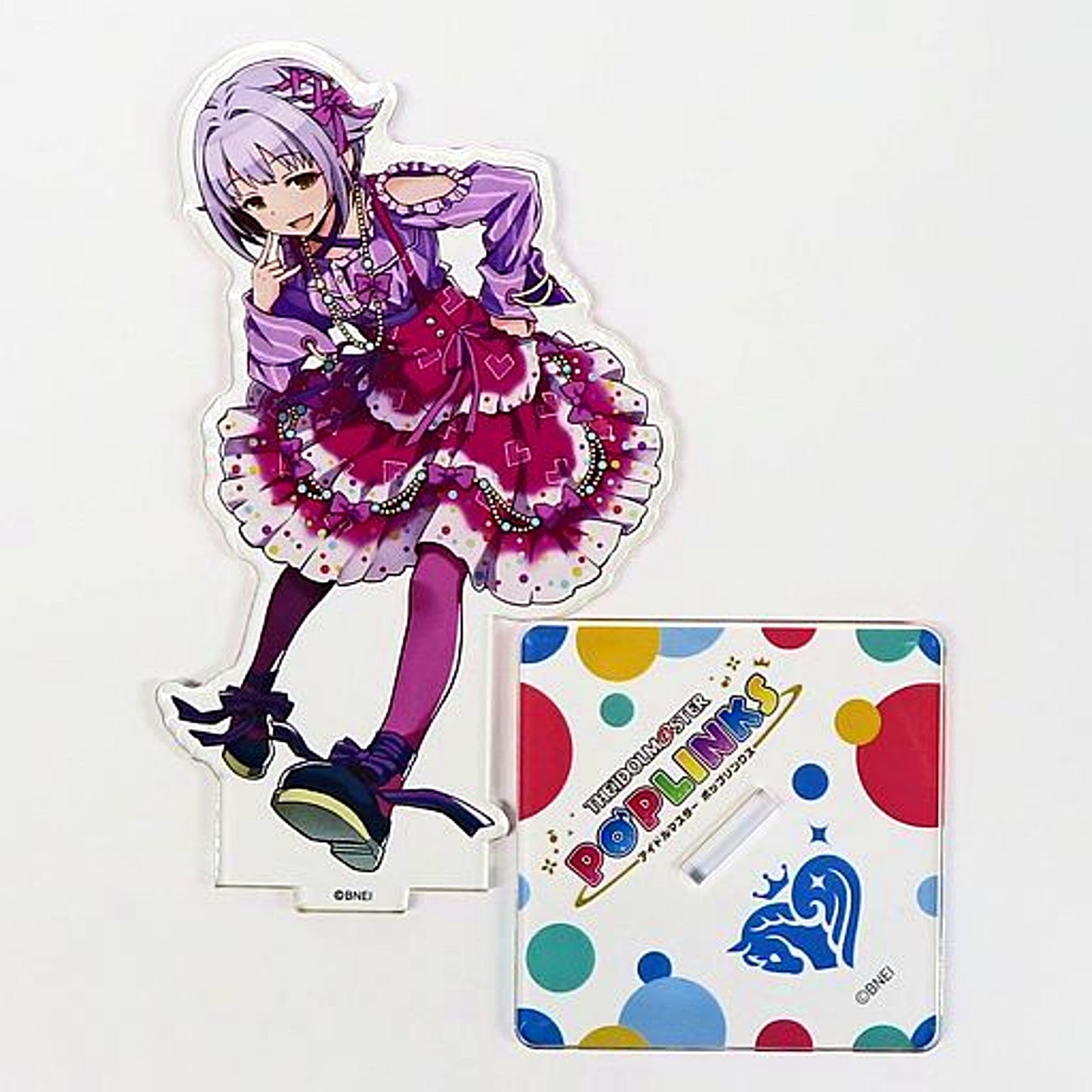 Sachiko Koshimizu The Idolmaster Poplinks Official Acrylic Stand [USED]