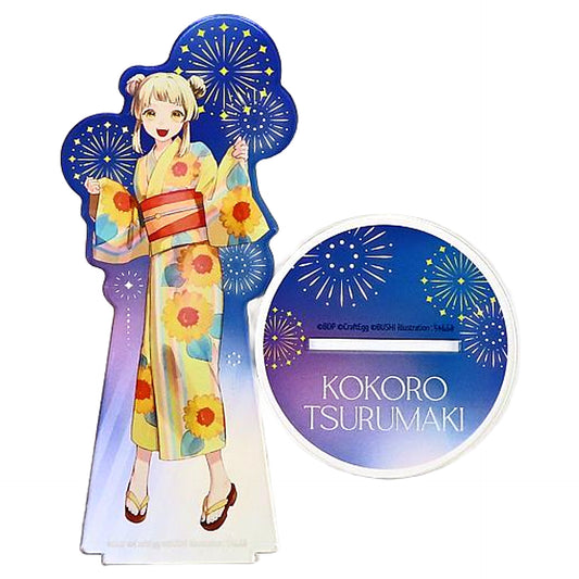 Kokoro Tsurumaki BanG Dream! Girls Band Party! Acrylic Stand Exciting Summer Festival! 2022 Exclusive [USED]