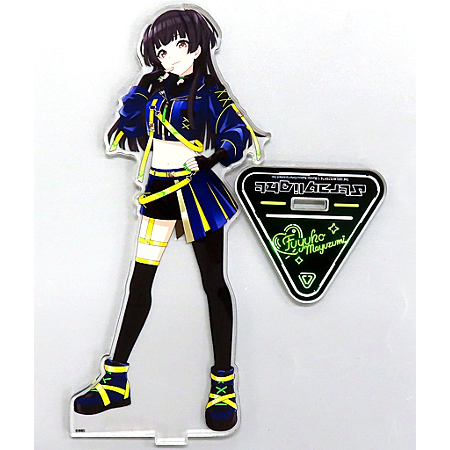 Fuyuko Mayuzumi Illustration The Idolmaster Shiny Colors Acrylic Stand Straylight x TSUTAYA THE IDOLMASTER SHINY COLORS LIGHT UP CULTURE [USED]