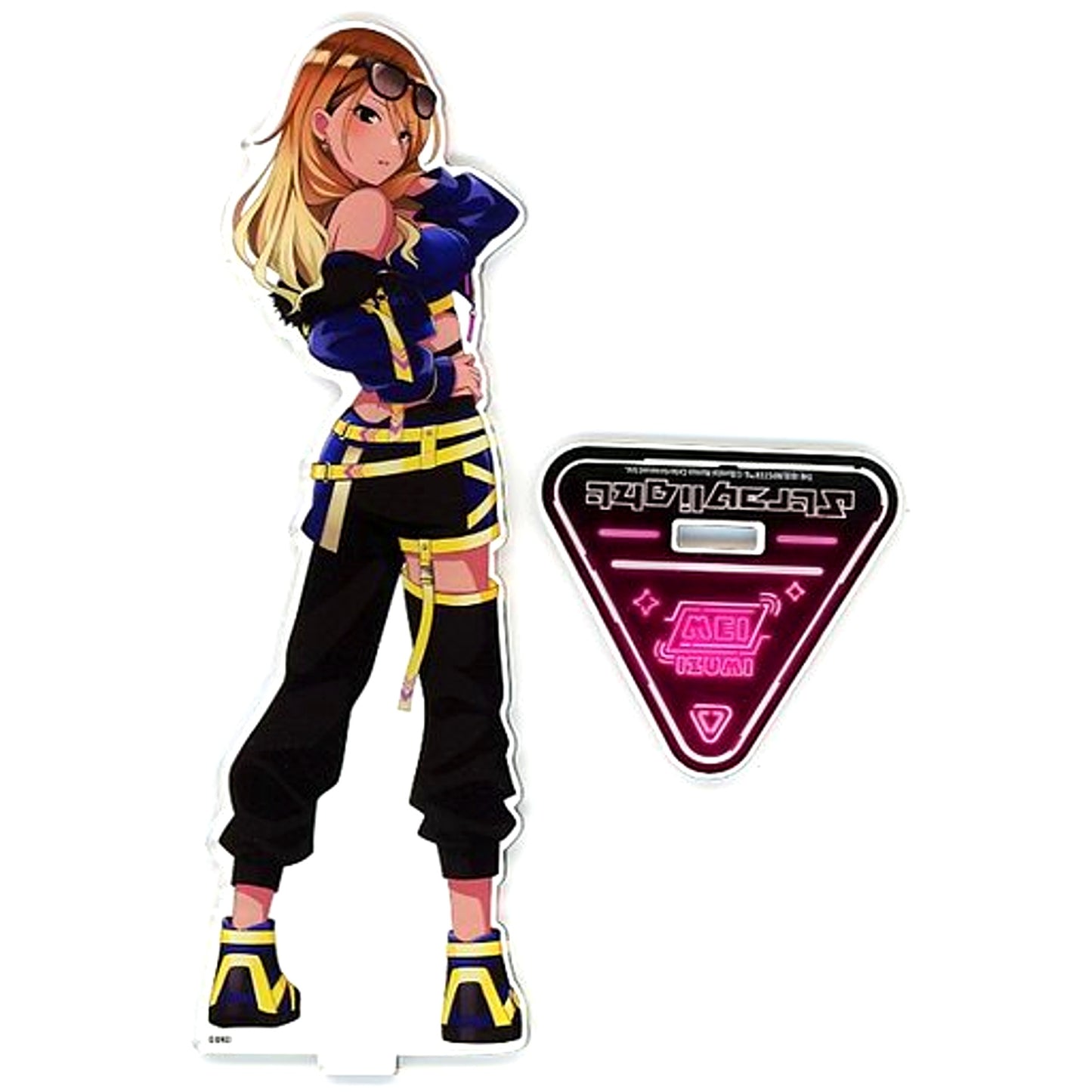 Mei Izumi THE IDOLM@STER SHINY COLORS Straylight x TSUTAYA LIGHT UP CULTURE Drawn Acrylic Stand [USED]
