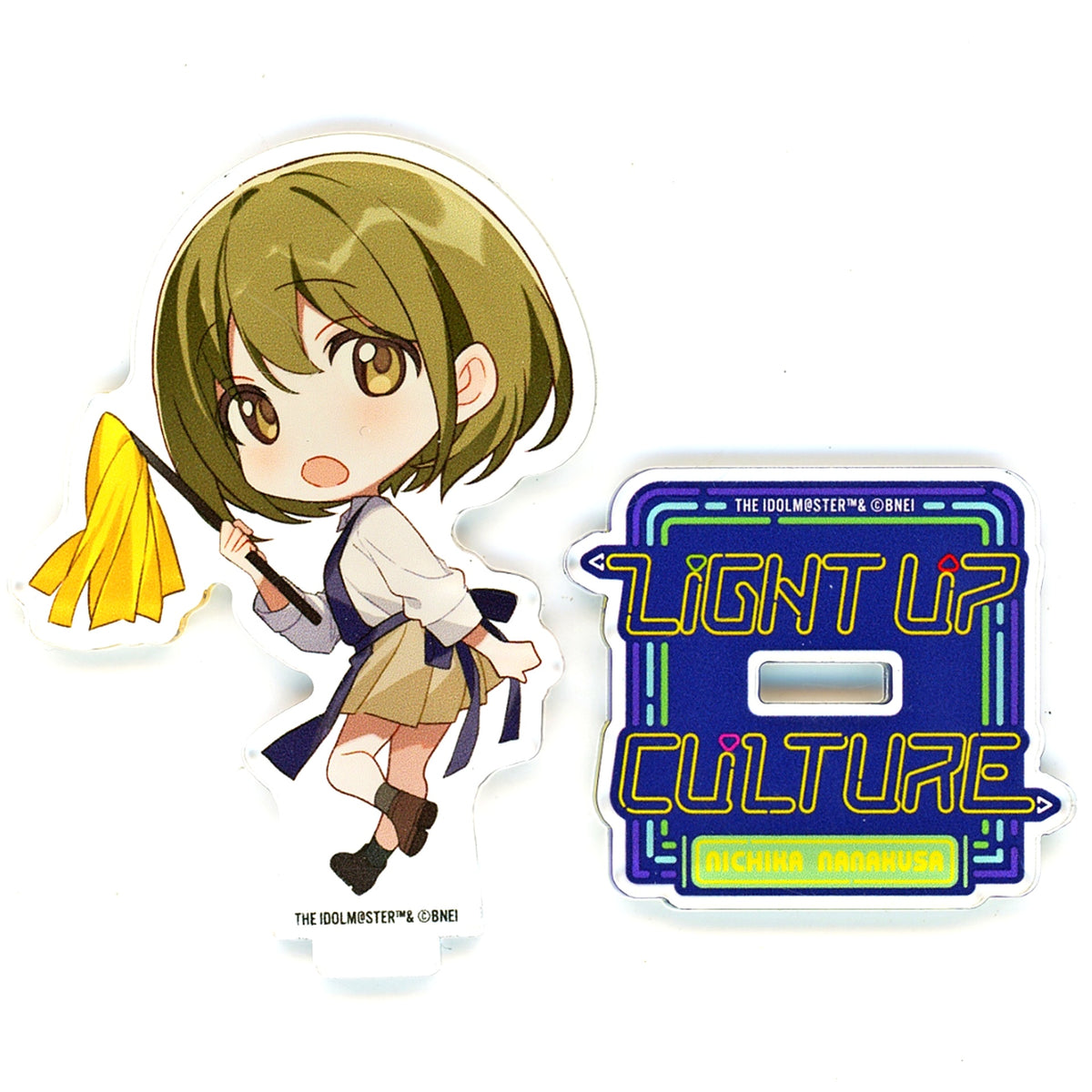 Nichika Nanakusa Straylight Trading Chibi Acrylic Stand THE IDOLM@STER Shiny Colors TSUTAYA LIGHT UP CULTURE [USED]