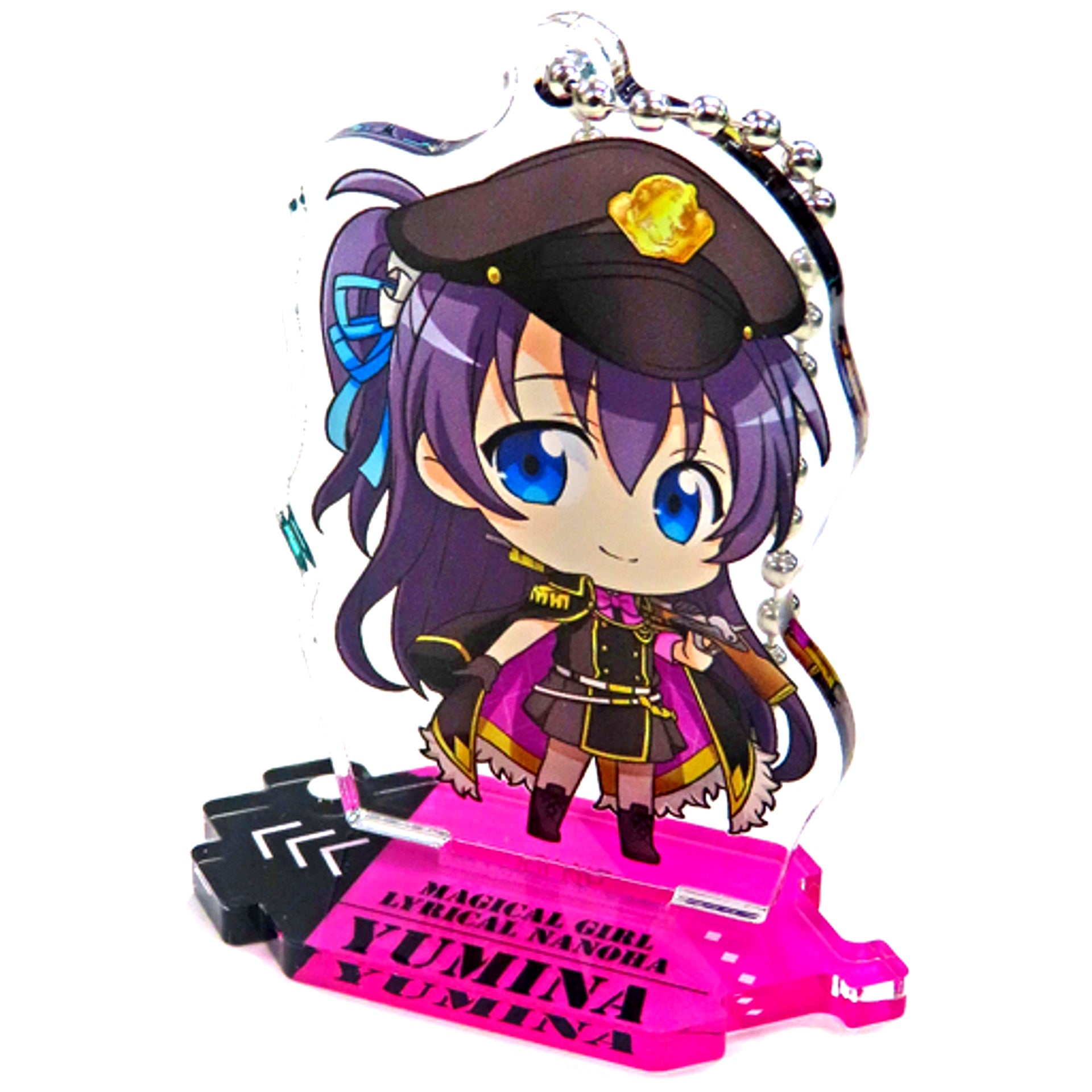 Yumina Enclave Lyrical Survivor Ver. Magical Girl Lyrical Nanoha Lyrical Store 2022 Lyrical Survivor Acrylic Keychain Collection with Stand [USED]