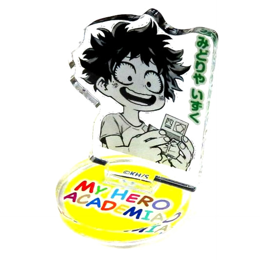 Izuku Midoriya Holding Card My Hero Academia The childhood of the MHA characters Vol. 1 Acrylic Mini Figure [USED]