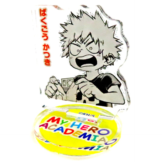 Katsuki Bakugo Holding Card My Hero Academia The childhood of the MHA characters Vol. 1 Acrylic Mini Figure [USED]
