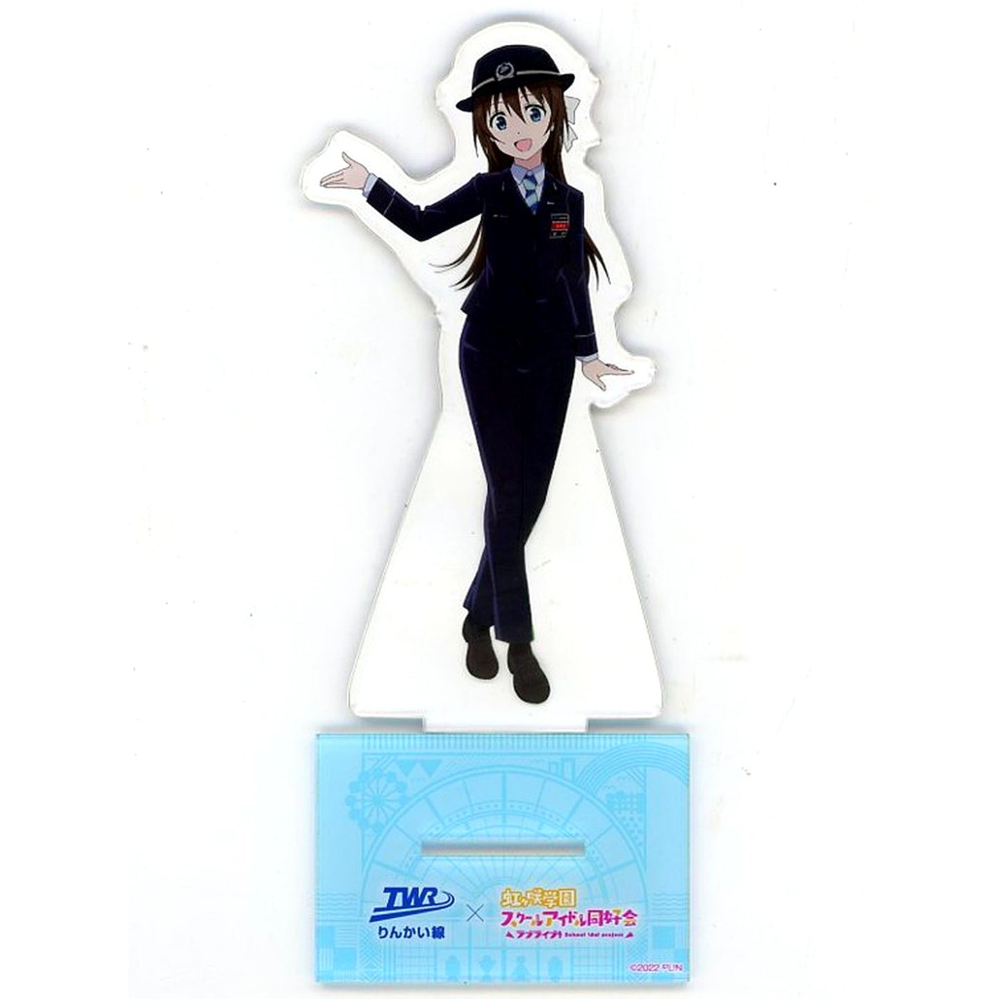 Shizuku Osaka Love Live! Nijigasaki High School Idol Club Acrylic Stand Rinkai Line 20th Anniversary of Full Line Opening [USED]